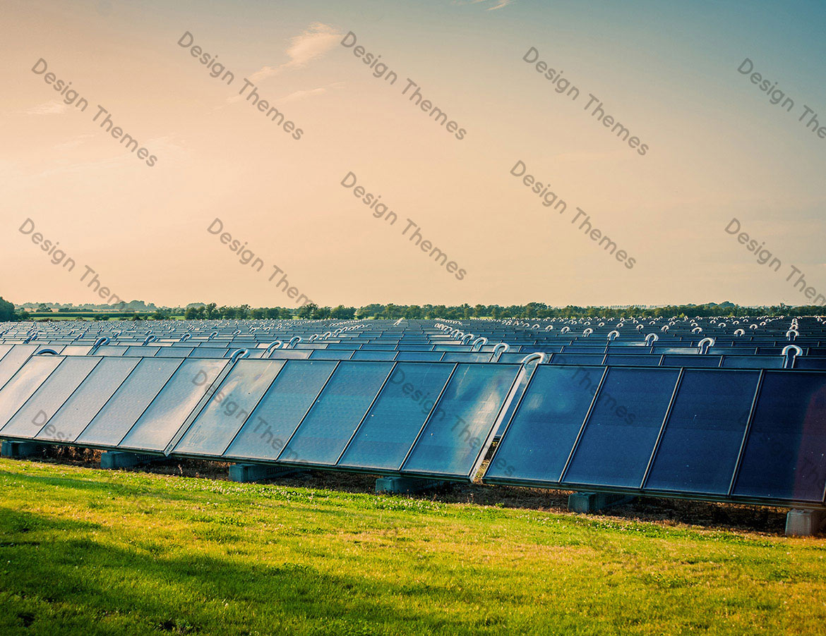 MASSIVE DEPLOYMENT OF SOLAR PANELS
